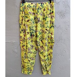 Magazine NEW Floral Boho Cargo Jogger Pants Relaxed Resortwear
